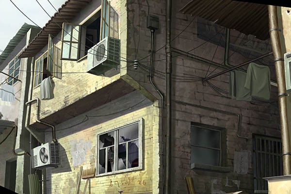 日本动画《canaan》场景设计