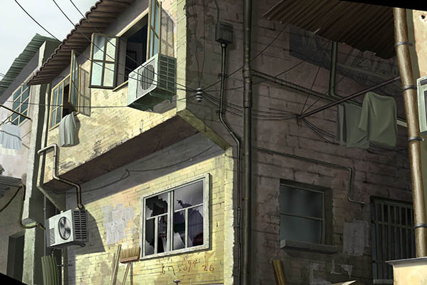 日本动画《canaan》场景设计